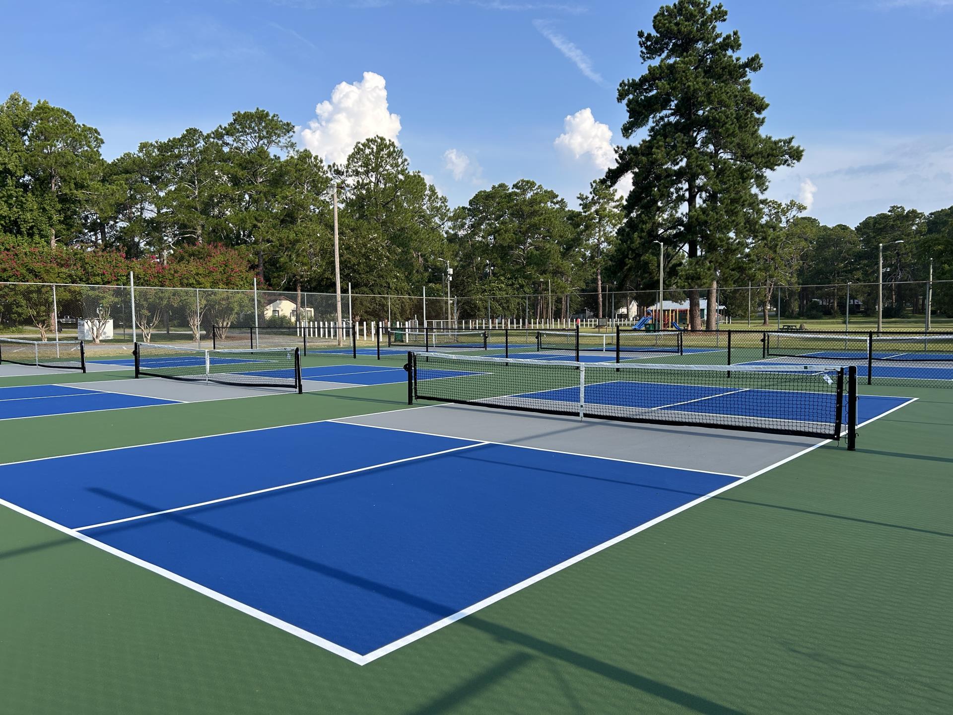 Photo for County Completes New Pickleball Courts